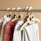 Wooden Clothes Hangers with Owls
