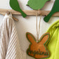 Wooden Birds Hanger with 4 Hooks