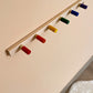 Versatile Wooden Peg Rail for Display & Storage