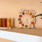 Montessori Clock with Removable Shapes