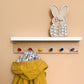 Coat Rack with Shelf